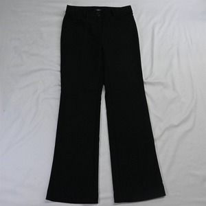 LOFT‎ 0 Black Mid Rise Trouser Dress Pants